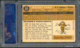 1960 Topps Baseball #035 Whitey Ford Yankees PSA 7 NM 538070