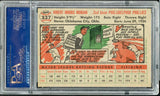 1956 Topps Baseball #337 Bobby Morgan Phillies PSA 5 EX 538087