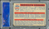 1957 Topps Baseball #324 Brooklyn Dodgers Team PSA 5 EX 538103