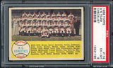 1958 Topps Baseball #174 Kansas City A's Team PSA 6 EX-MT 538107