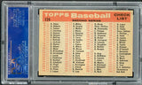 1958 Topps Baseball #174 Kansas City A's Team PSA 6 EX-MT 538107