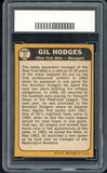 1968 Topps Baseball #027 Gil Hodges Mets PCA 9 MINT 538109