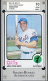 1973 Topps Baseball #305 Willie Mays Mets GRA 10 GEM MINT 538110