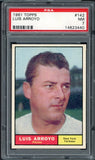 1961 Topps Baseball #142 Luis Arroyo Yankees PSA 7 NM 538127