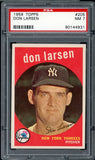 1959 Topps Baseball #205 Don Larsen Yankees PSA 7 NM 538139