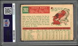 1959 Topps Baseball #202 Roger Maris A's PSA 7 NM 538158
