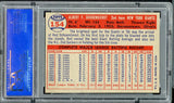 1957 Topps Baseball #154 Red Schoendienst Giants PSA 7 NM 538163