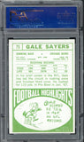 1968 Topps Football #075 Gale Sayers Bears PSA 7 NM 538174
