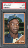 1962 Topps Baseball #464 Al Jackson Mets PSA 7 NM 538191