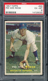 1957 Topps Baseball #030 Pee Wee Reese Dodgers PSA 6 EX-MT 538201