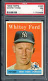 1958 Topps Baseball #320 Whitey Ford Yankees PSA 7 NM 538226