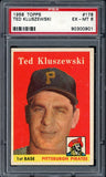 1958 Topps Baseball #178 Ted Kluszewski Pirates PSA 6 EX-MT 538231