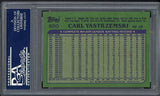 1982 Topps #650 Carl Yastrzemski Red Sox PSA 9 MINT 538253