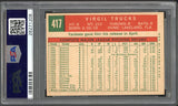 1959 Topps Baseball #417 Virgil Trucks Yankees PSA 8 NM/MT 538267