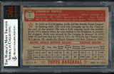 1952 Topps Baseball #001 Andy Pafko Dodgers BVG 3 VG Red 538270