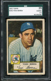 1952 Topps Baseball #191 Yogi Berra Yankees SGC 2.5 GD+ 538300