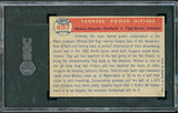 1957 Topps Baseball #407 Mickey Mantle Yogi Berra SGC 2.5 GD+ 538307