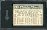 1965 Topps Baseball #250 Willie Mays Giants SGC 3 VG 538311