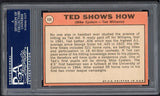 1969 Topps Baseball #539 Ted Williams Mike Epstein PSA 7 NM 538337