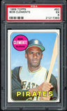 1969 Topps Baseball #050 Roberto Clemente Pirates PSA 5 EX 538340
