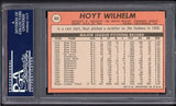 1969 Topps Baseball #565 Hoyt Wilhelm Angels PSA 8 NM/MT 538355