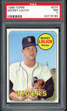 1969 Topps Baseball #270 Mickey Lolich Tigers PSA 7 NM 538363