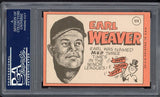 1969 Topps Baseball #516 Earl Weaver Orioles PSA 7 NM 538370