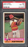 1976 Topps Baseball #020 Bob Watson Astros PSA 8 NM/MT 538371