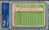 1976 Topps Baseball #473 Paul Blair Orioles PSA 8 NM/MT 538372