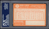 1964 Topps Baseball #114 Don Lock Senators PSA 8 NM/MT 538378