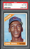 1966 Topps Baseball #110 Ernie Banks Cubs PSA 6 EX-MT 538380