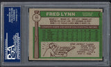 1976 Topps Baseball #050 Fred Lynn Red Sox PSA 8 NM/MT 538384