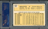 1963 Topps Baseball #525 Nellie Fox White Sox PSA 7 NM 538387