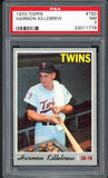 1970 Topps Baseball #150 Harmon Killebrew Twins PSA 7 NM 538388
