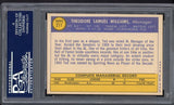 1970 Topps Baseball #211 Ted Williams Senators PSA 6 EX-MT 538402