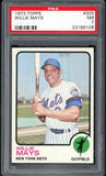 1973 Topps Baseball #305 Willie Mays Mets PSA 7 NM 538420