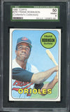 1969 Topps Baseball #250 Frank Robinson Orioles SGC 4 VG-EX 538426