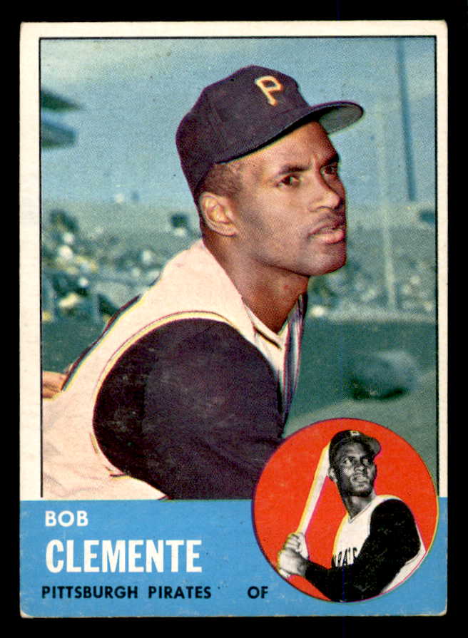 1963 Topps Baseball #540 Roberto Clemente Pirates VG-EX 538445