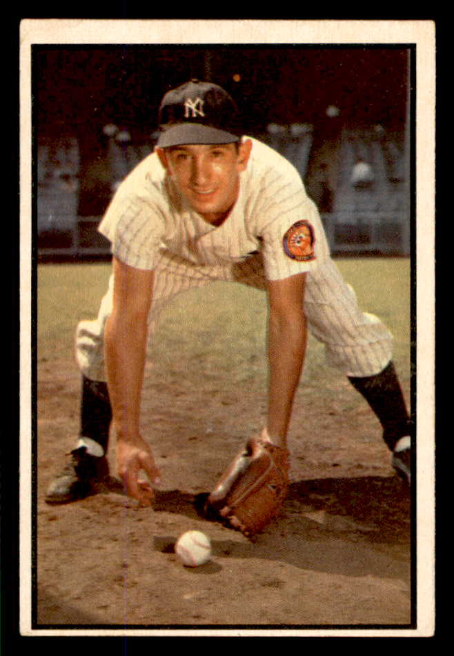 1953 Bowman Color Baseball #118 Billy Martin Yankees VG-EX 538449