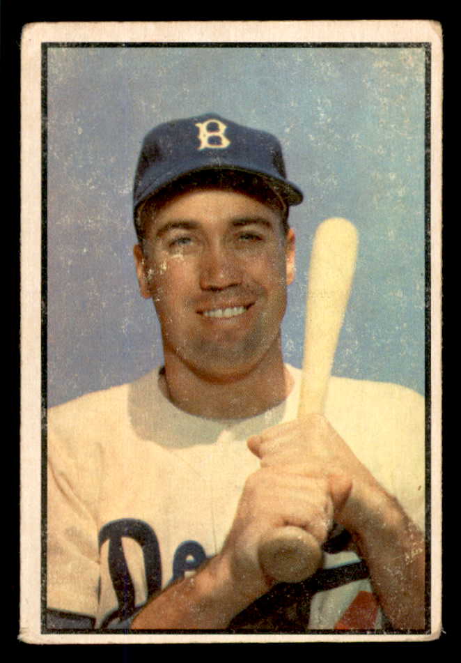 1953 Bowman Color Baseball #117 Duke Snider Dodgers GD-VG 538453