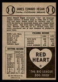 1954 Red Heart Jim Hegan Indians NR-MT 538465