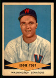 1954 Red Heart Eddie Yost Senators VG-EX 538466