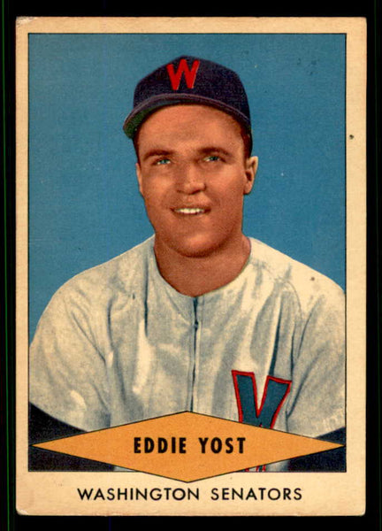1954 Red Heart Eddie Yost Senators VG-EX 538466