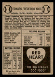 1954 Red Heart Eddie Yost Senators VG-EX 538466