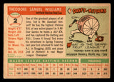 1955 Topps Baseball #002 Ted Williams Red Sox Good 538468
