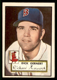 1952 Topps Baseball #343 Dick Gernert Red Sox VG-EX 538475