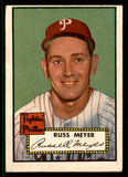 1952 Topps Baseball #339 Russ Meyer Phillies VG-EX 538479