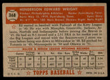 1952 Topps Baseball #368 Ed Wright A's VG-EX 538482