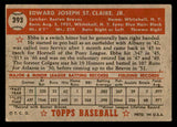 1952 Topps Baseball #393 Ebba St. Claire Braves VG-EX 538488