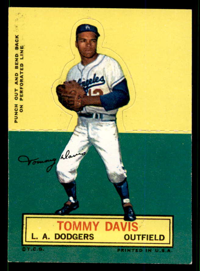 1964 Topps Baseball Stand Ups Tommy Davis Dodgers EX-MT 538501
